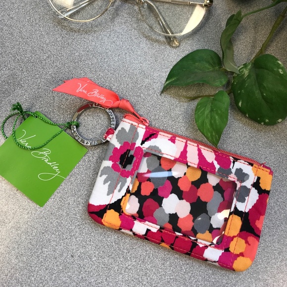 Vera Bradley Accessories - NWT Vera Bradley Pixie Blooms Zip ID Case